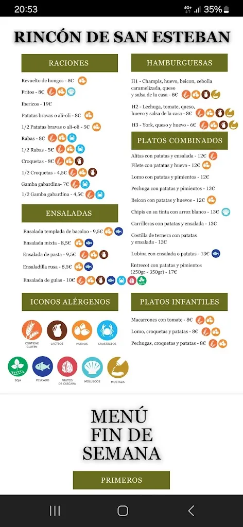 Menu_Rincón San Esteban_Tolosa_image_1