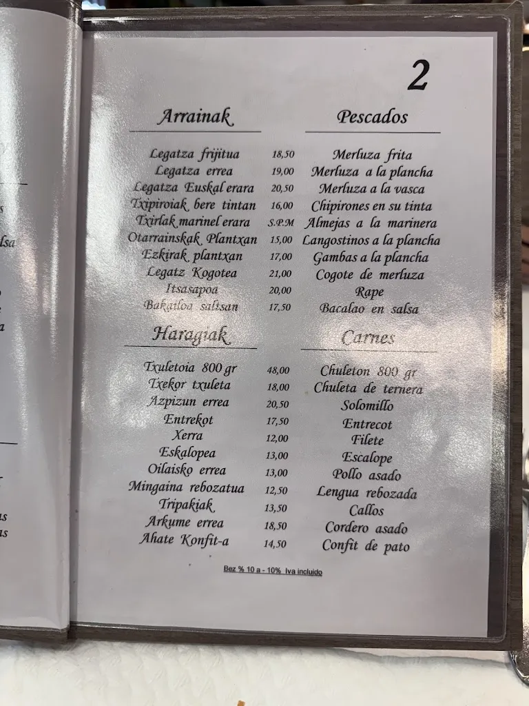 Menu_Izaskun Jatetxea - Restaurante_Tolosa_image_3