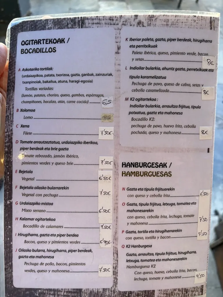 Menu_K2 Taberna_Tolosa_image_1