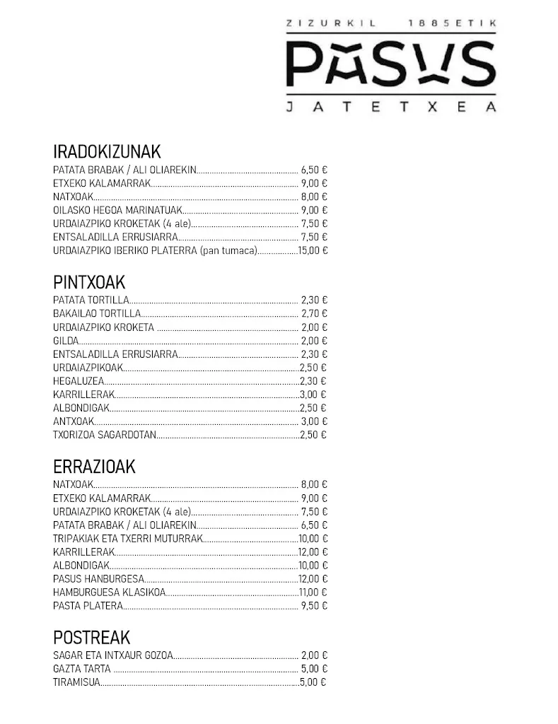 Menu_Pasus Taberna_Zizurkil_immagine_2