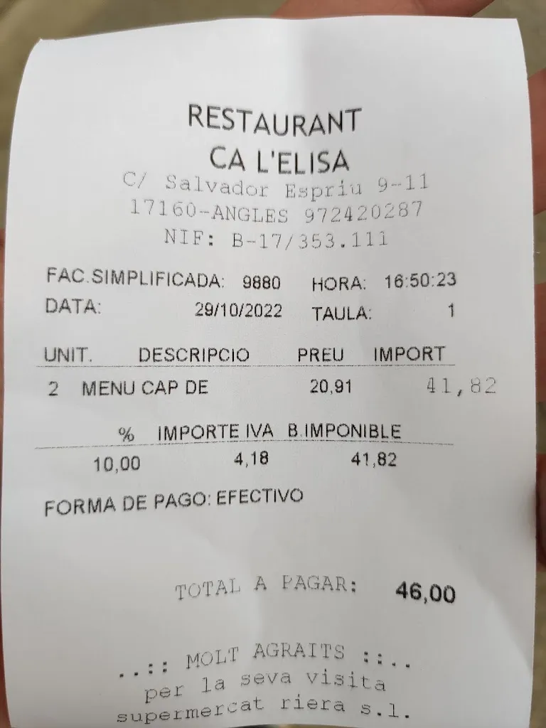 Pere Puig_Ca l'Elisa_Anglès_review