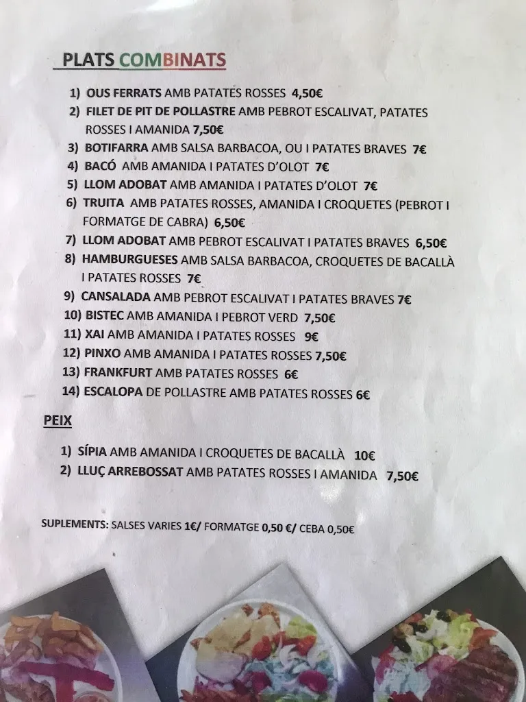 Menu_Bar Casal Menjars Argelaguer_Argelaguer_image_4