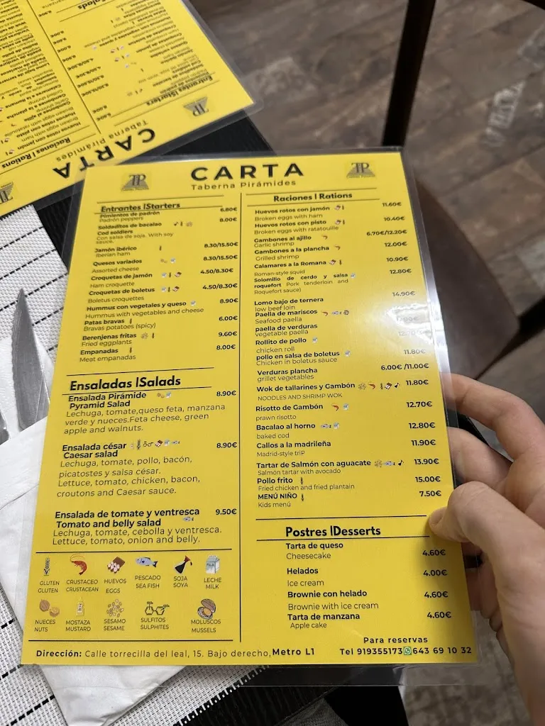 Menu_Taberna pirámide_Armentera L_immagine_3