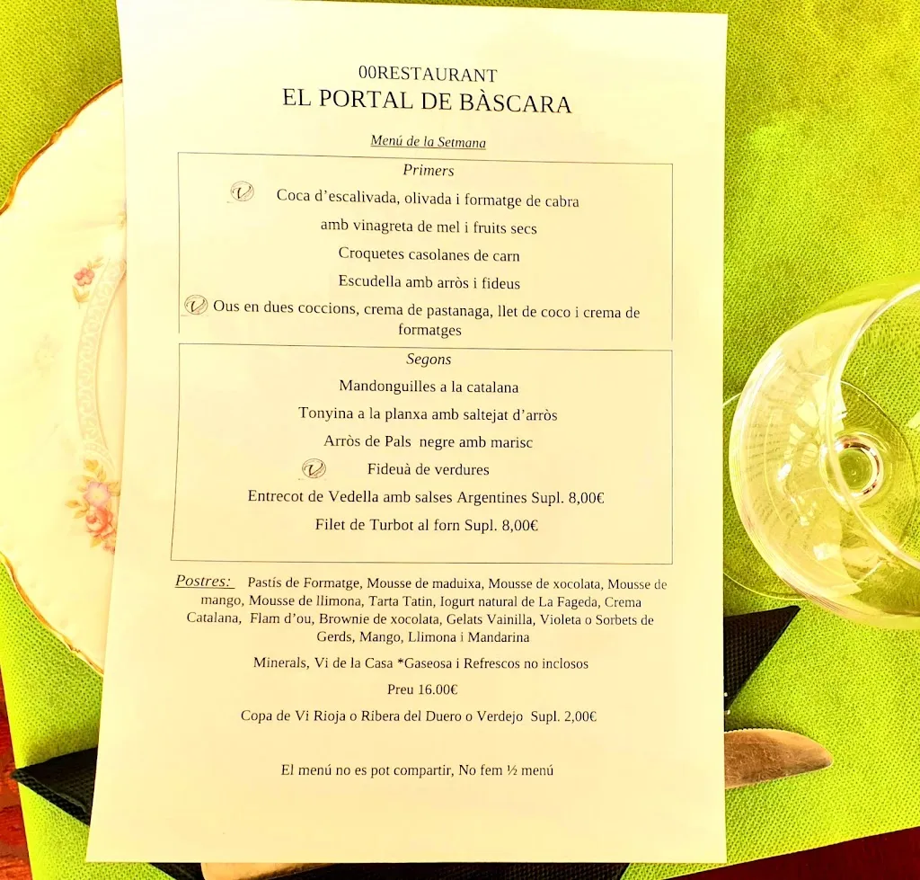 Menu_El Portal de Bàscara_Bàscara_image_3