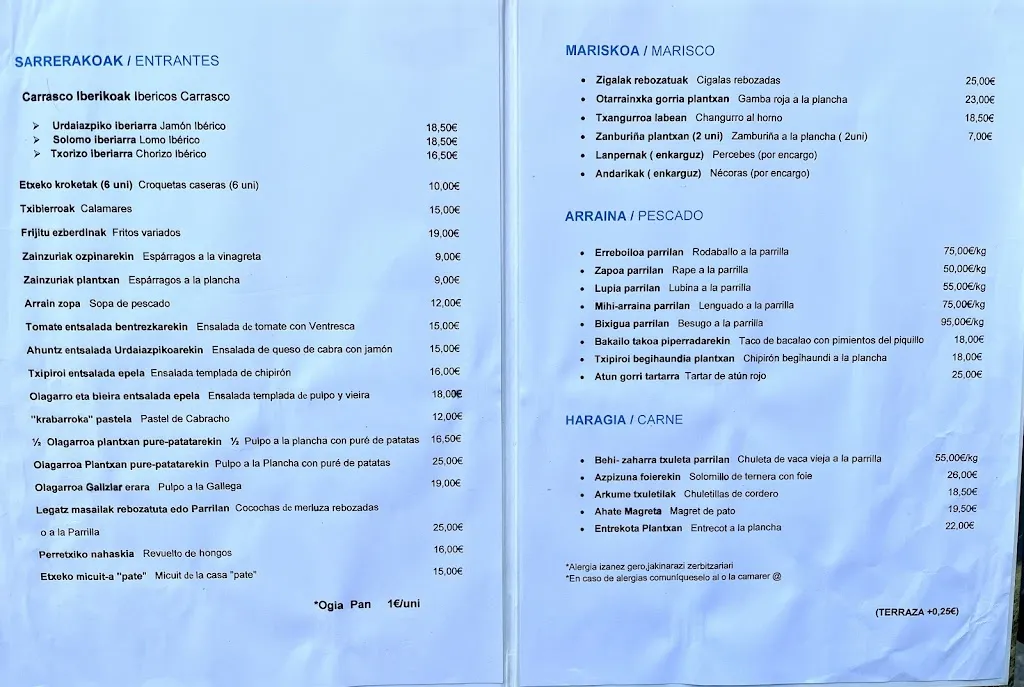 Menu_Aita Mari Jatetxea Zumaia_Zumaia_immagine_1
