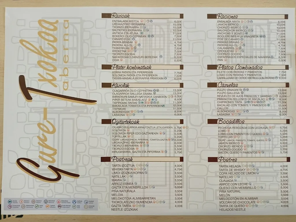 Menu_Bar Gure Txokoa C. B._Zumaia_image_3