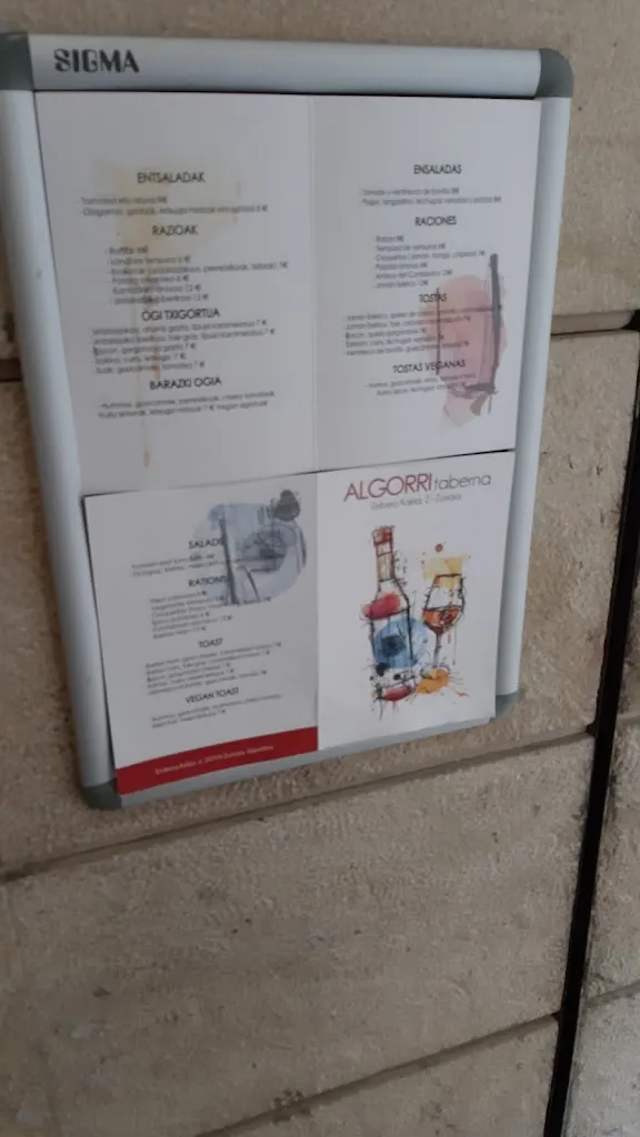 Menu_Nueva Taberna Algorri_Zumaia_immagine_4