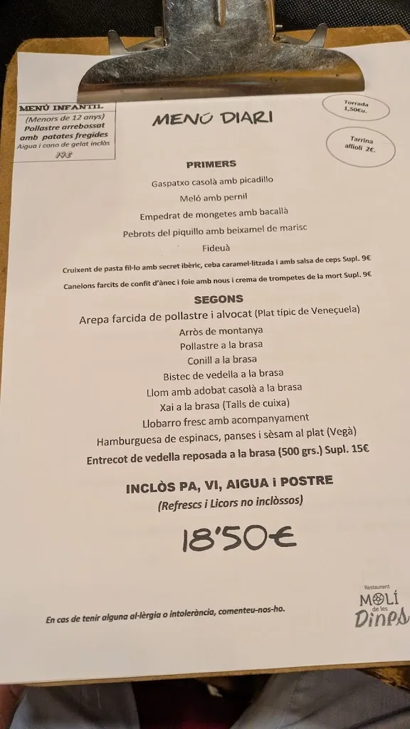 Benjamin Barre_Restaurant El Molí de les Pipes_Arbúcies_review