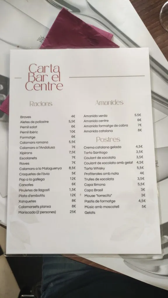Menu_El Centre_Arbúcies_image_1