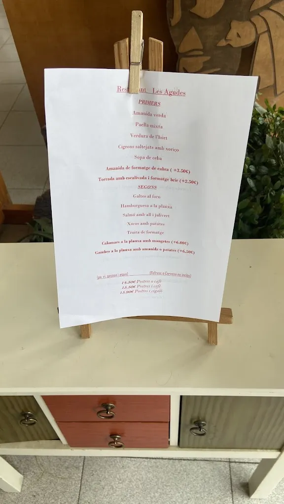 Menu_Restaurant Les Agudes_Arbúcies_image_3