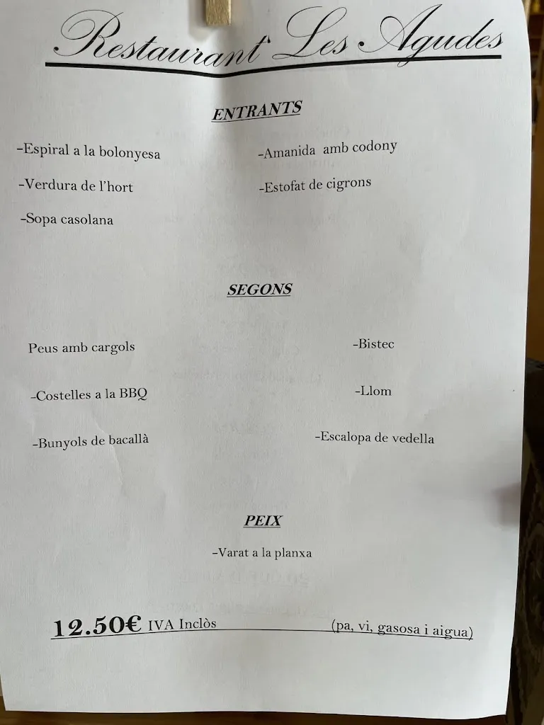 Menu_Restaurant Les Agudes_Arbúcies_image_4