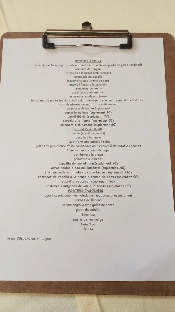 Menu_Restaurant L'Antic Ramonet_Arbúcies_image_3