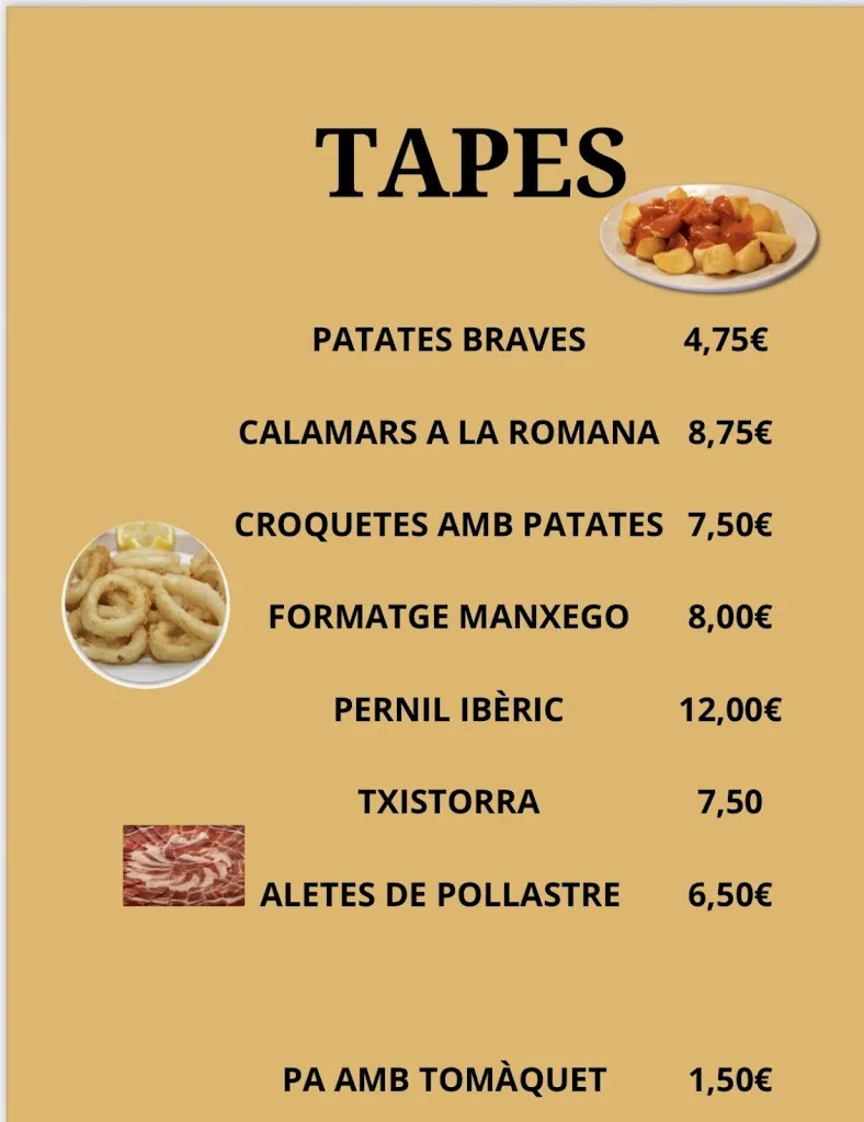 Menu_Bar Restaurant el Museu_Arbúcies_image_3