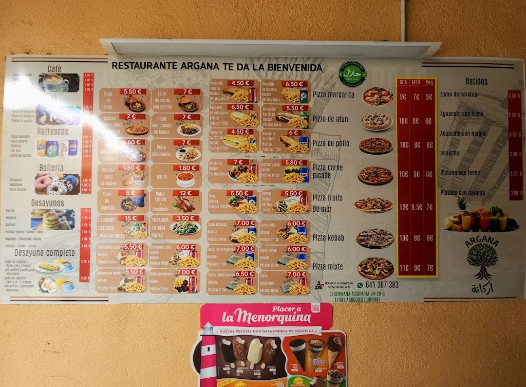 Menu_Restaurant Argana_Arbúcies_image_3