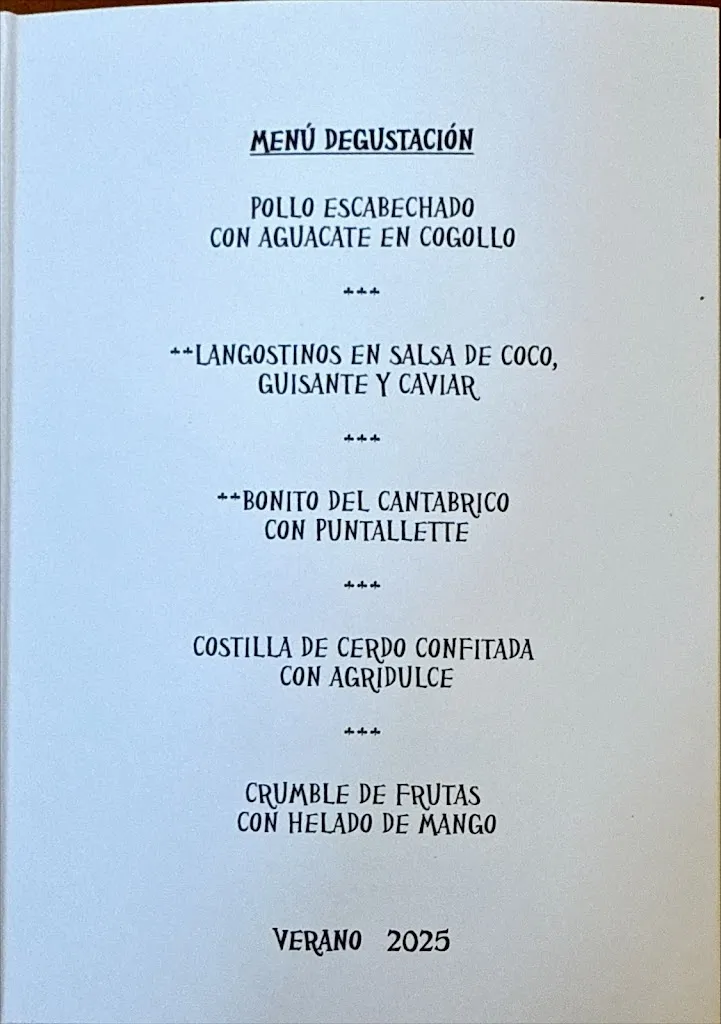 Menu_Karlos Arguiñano Hotel Jatetxea_Zarautz_image_1