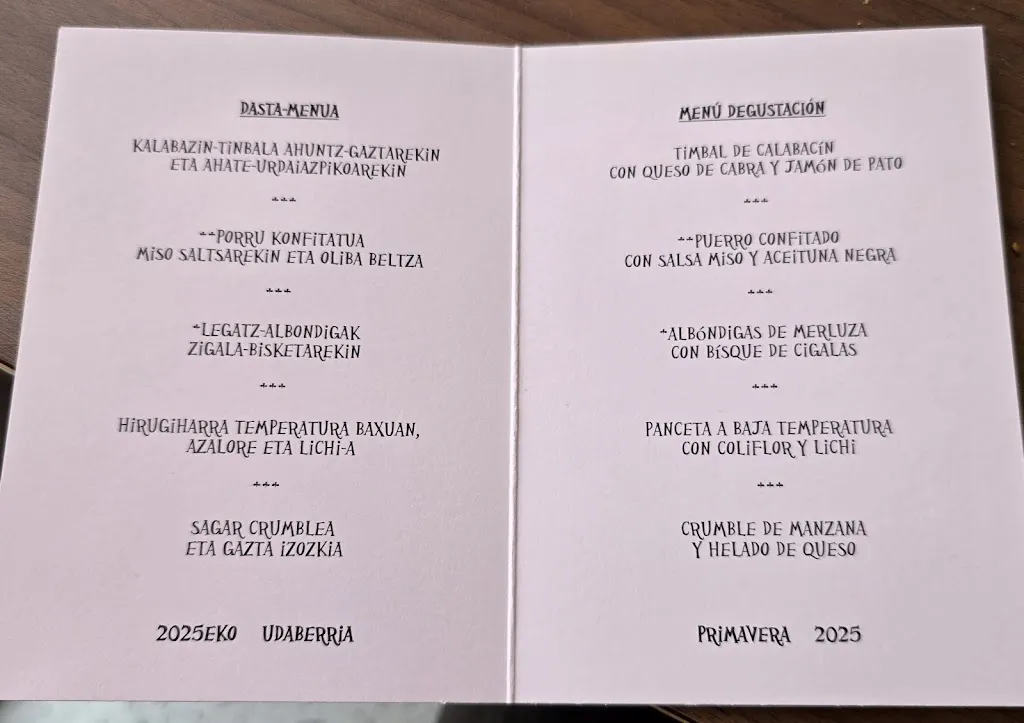 Menu_Karlos Arguiñano Hotel Jatetxea_Zarautz_image_4