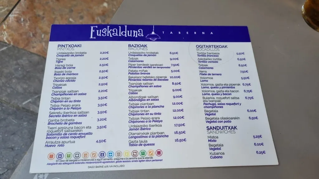 Menu_Taberna Euskalduna_Zarautz_image_3