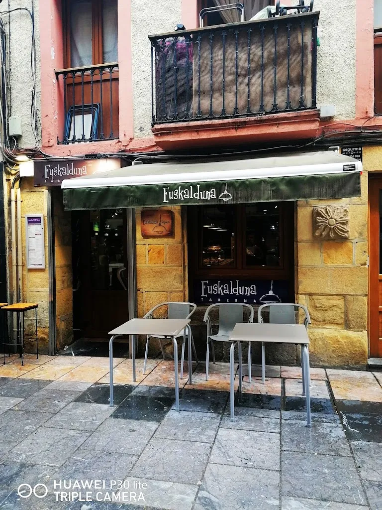 Taberna Euskalduna restaurant in Zarautz