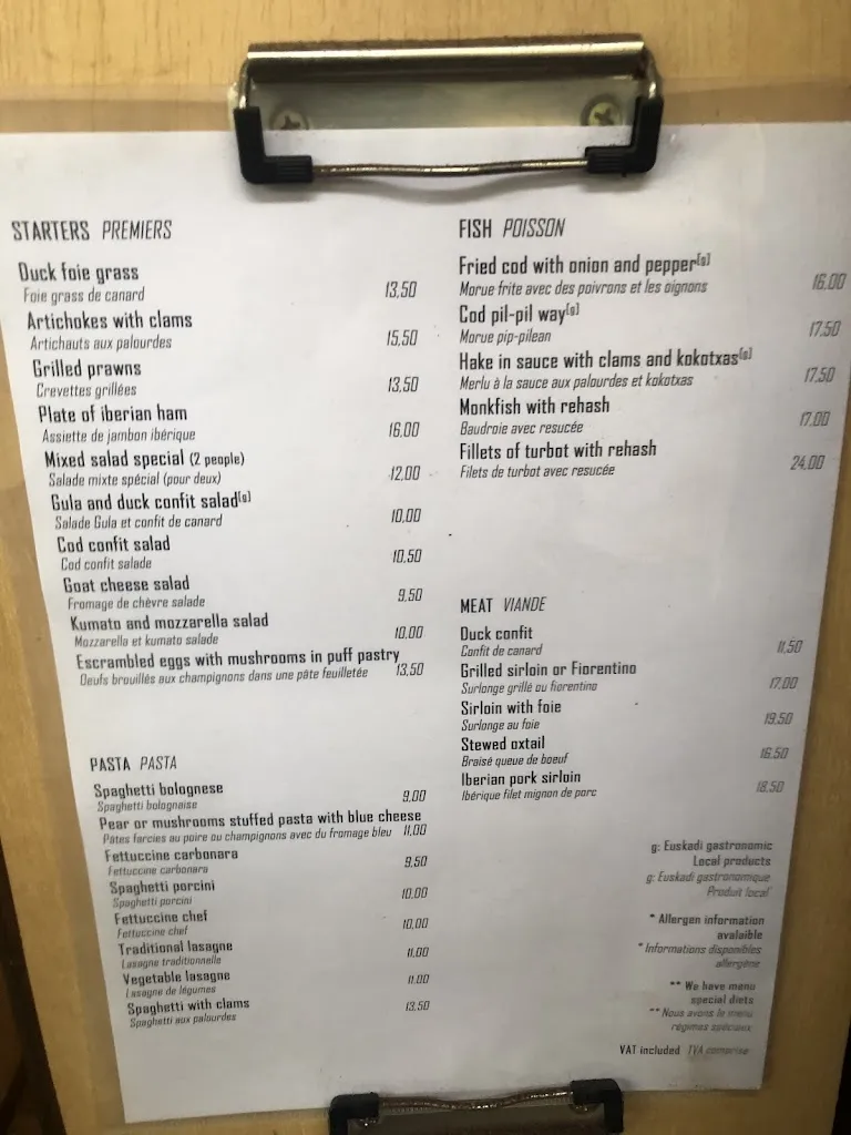 Menu_Kandela Jatetxea_Zarautz_image_1