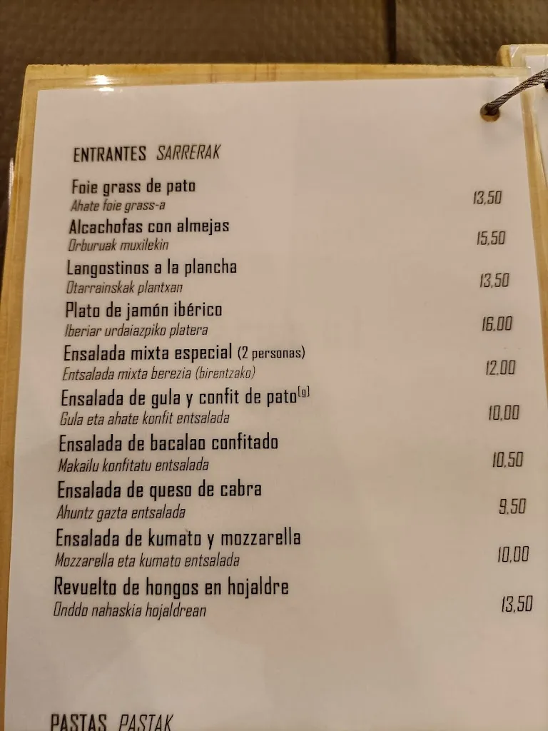 Menu_Kandela Jatetxea_Zarautz_image_4