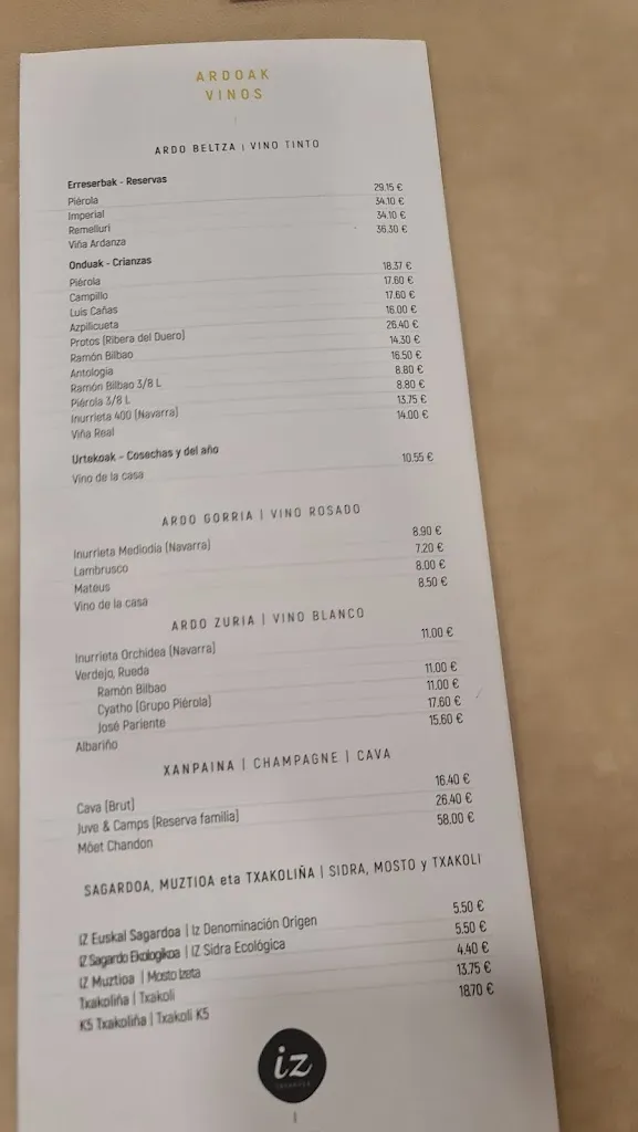 Menu_Izeta Sagardotegia_Zarautz_immagine_3