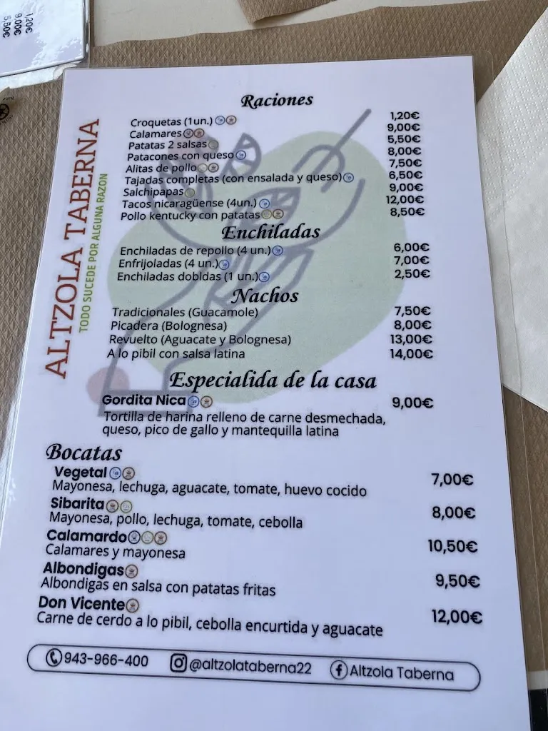 Menu_LAS PALMERAS ZARAUTZ_Zarautz_image_3