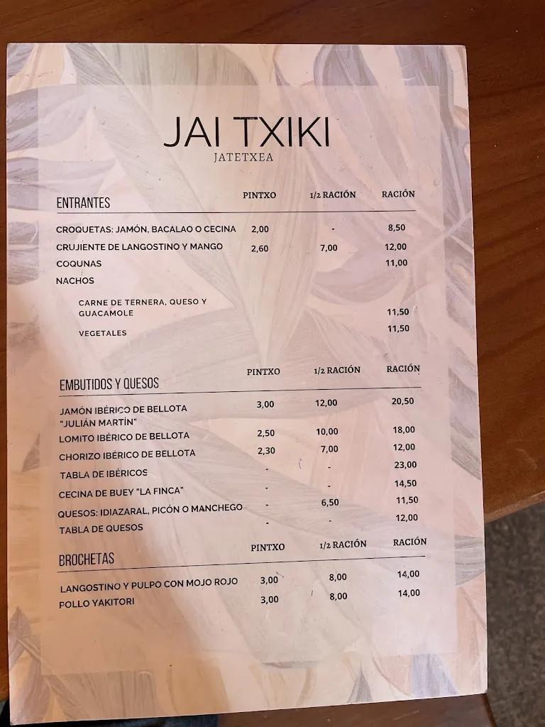 Menu_Taberna Jai Txiki_Zarautz_image_4