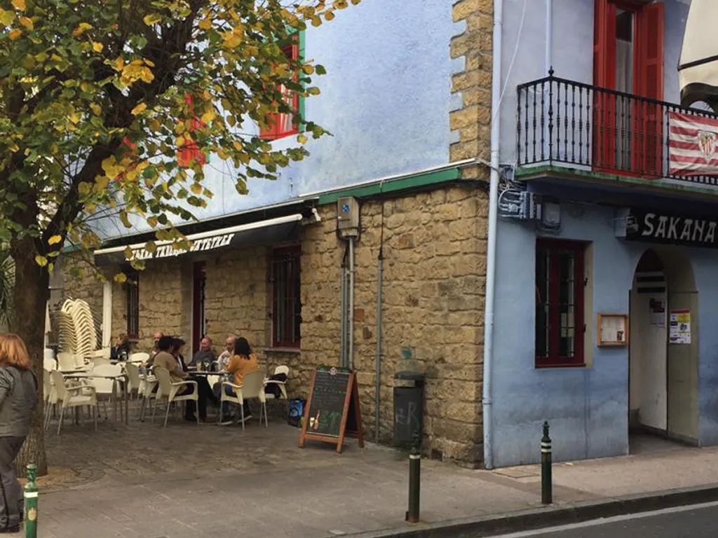 Sakana taberna restaurant in Zarautz