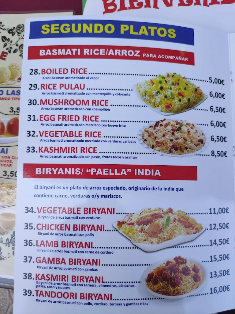 Menu_Restaurante Indian Punjab Tandoori & Curry's_Zarautz_image_4