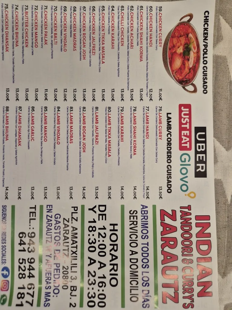 Kerry Butcher_Restaurante Indian Punjab Tandoori & Curry's_Zarautz_review