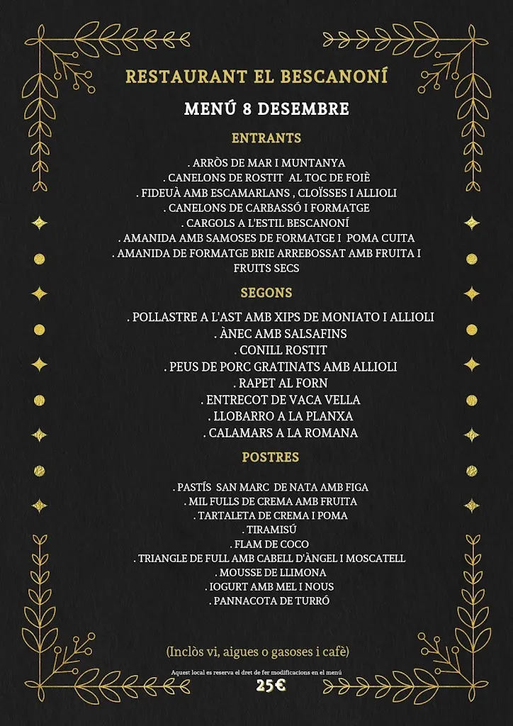 Menu_Restaurant El Bescanoní_Bescanó_image_2