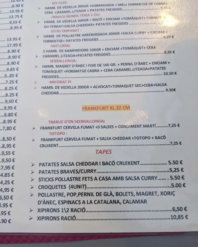 Menu_Bar restaurant Can Serrallonga_Bescanó_image_2