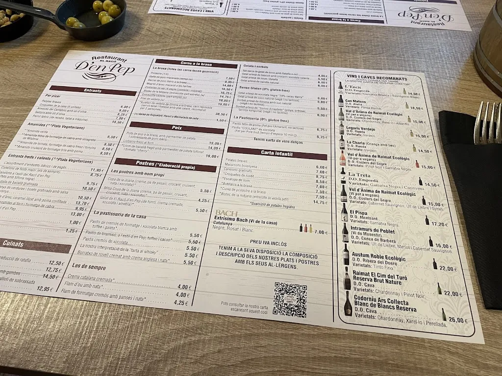 Menu_El Racó d'en Pep_Bescanó_image_4