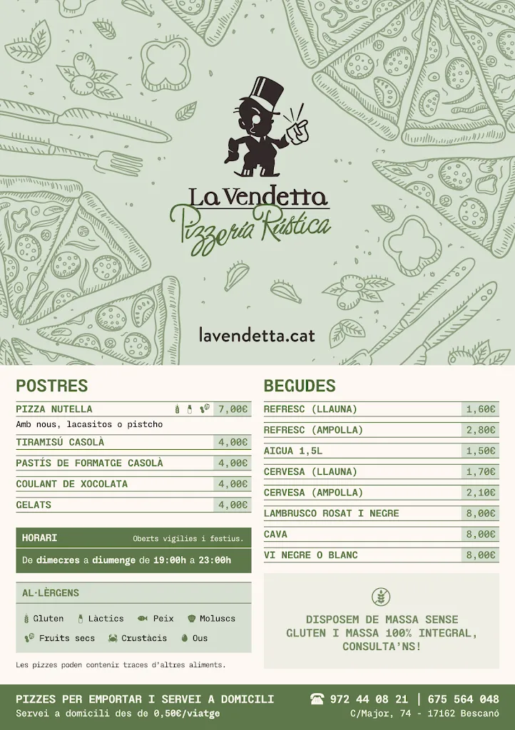 Pizzeria La Vendetta_Bescanó_slider_image_2