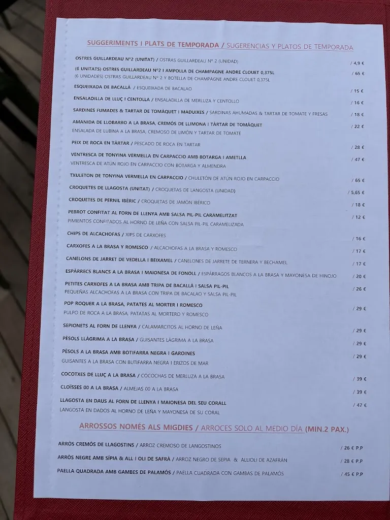 Menu_Toc al Mar_Begur_image_1