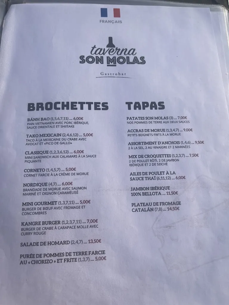 Menu_Son Molas_Begur_image_1