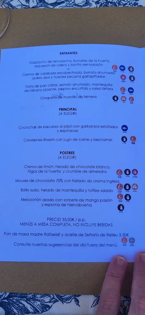 Menu_La Bacorera_Aigües_immagine_2