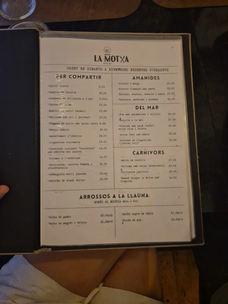 Menu_La Motxa_Begur_image_4