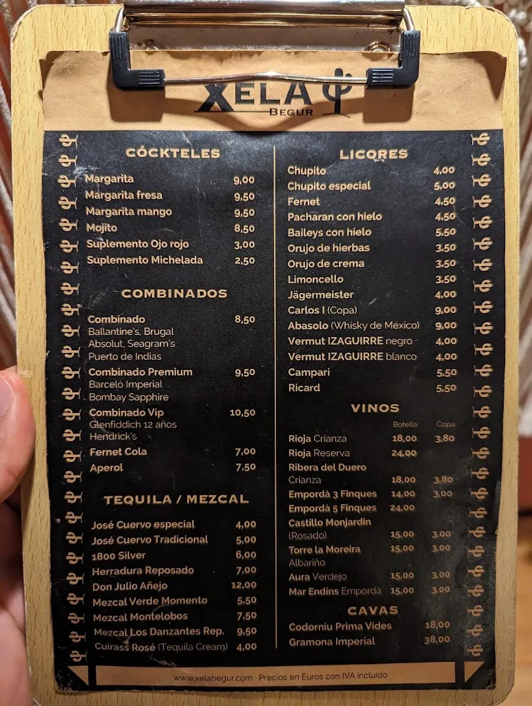 Menu_Xela Begur_Begur_image_4