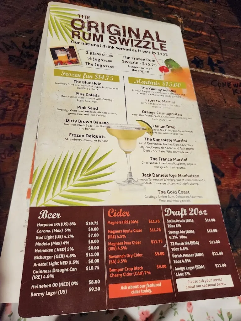 Menu_The Swizzle Inn Pub and Restaurant_Beuda_image_4