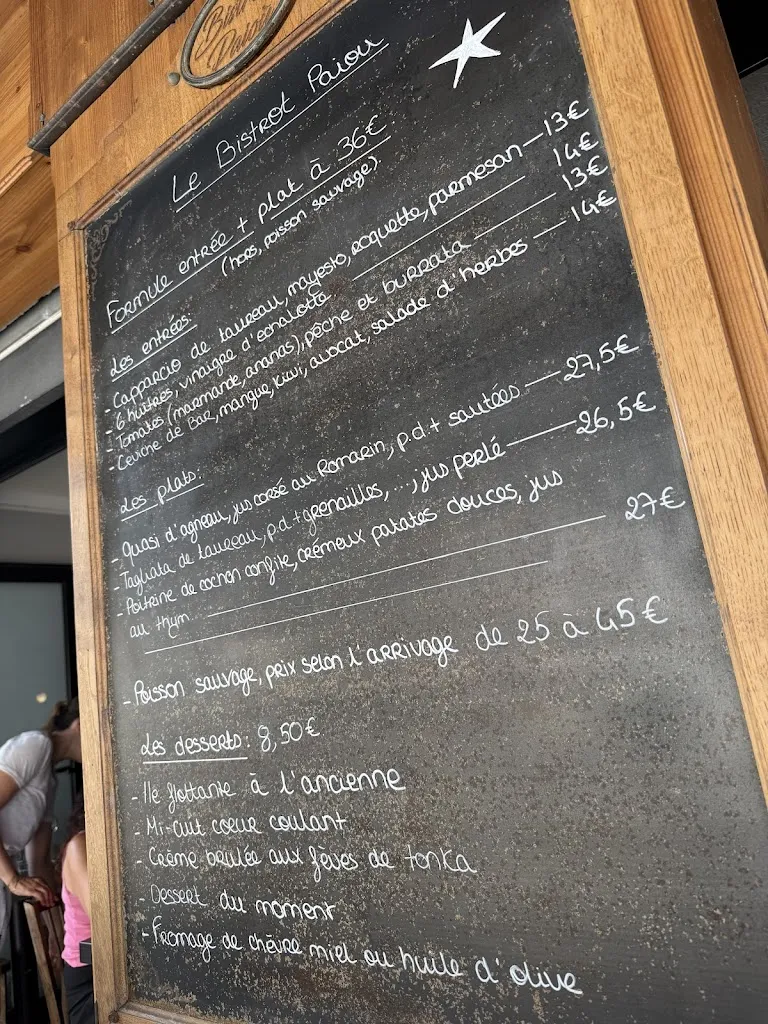 Menu_Le Bistrot Paiou_Aigües_image_2