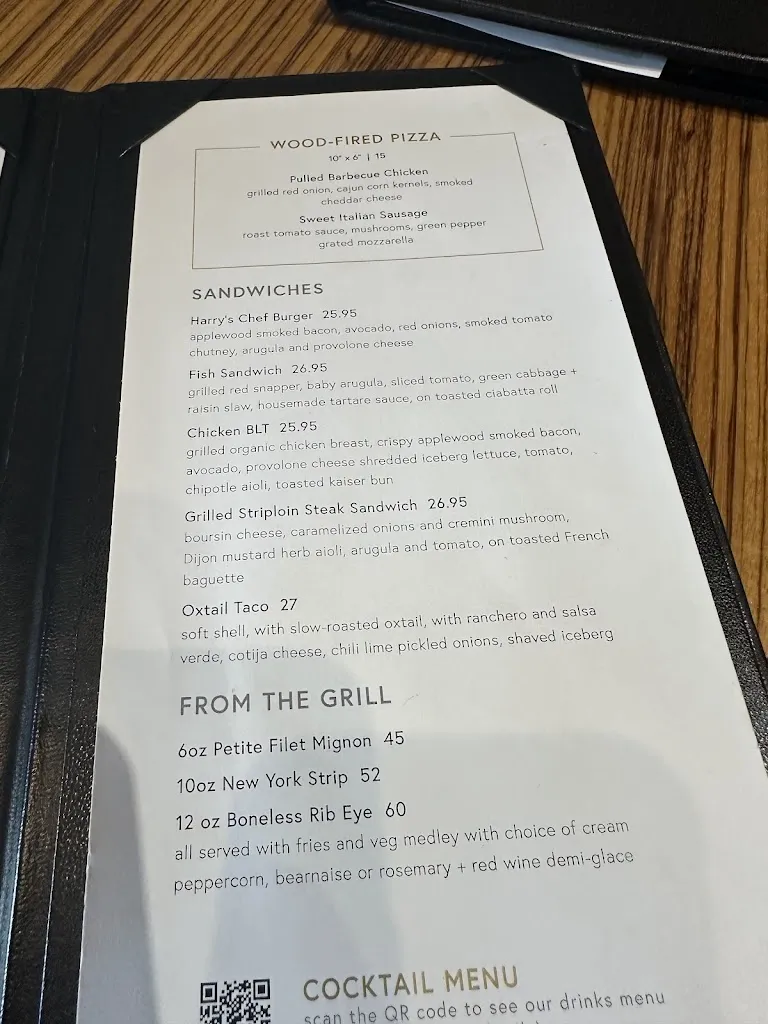 Menu_Harry's at the Waterfront_Beuda_image_4