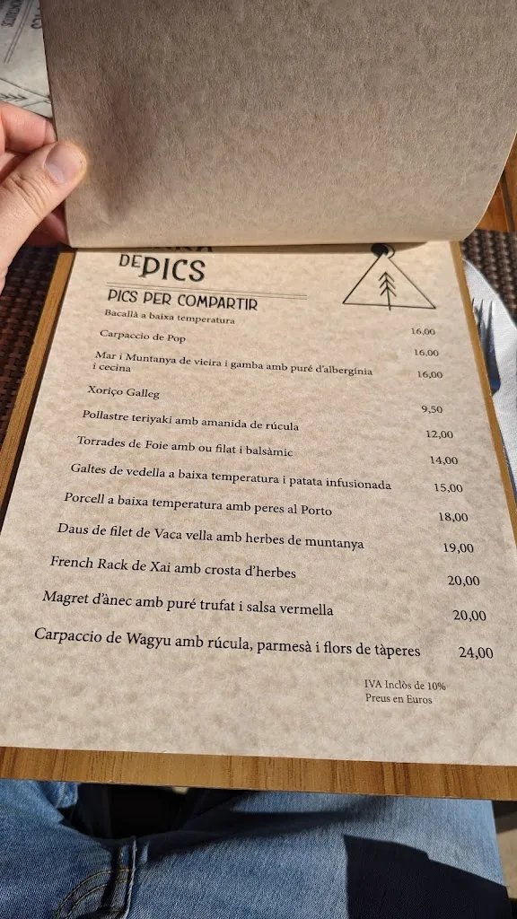 Menü_Terra de Pics_Bolvir_Bild_4