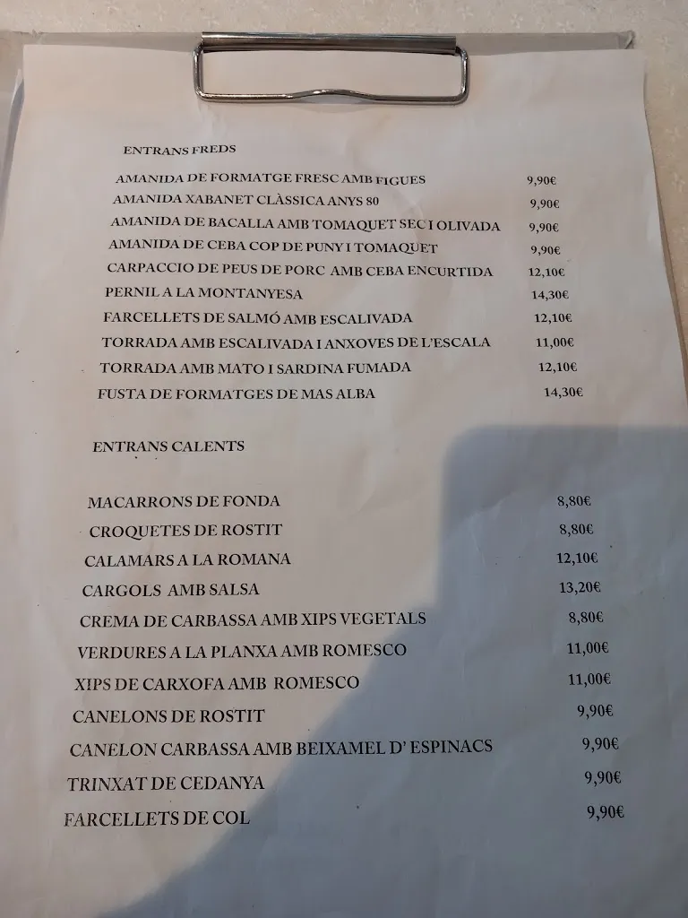 Menu_Can Xabanet_Banyoles_image_1