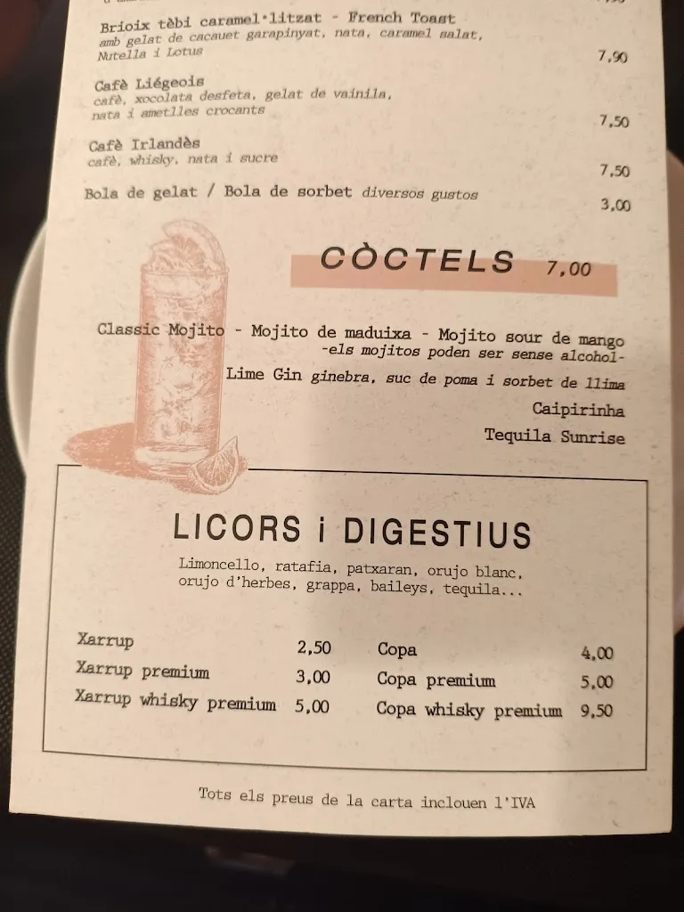 Menu_Restaurant Al Born_Banyoles_image_3