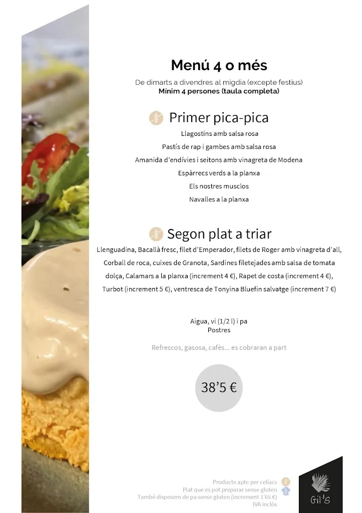 Menu_Marisqueria Gils_Banyoles_image_1