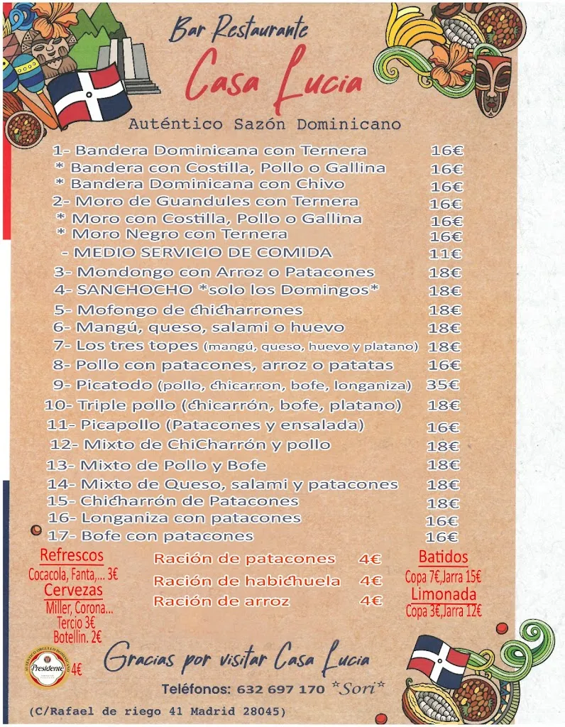 Menu_Restaurante Casa Lucía_Baña A_immagine_1