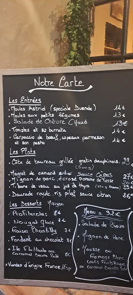 Menu_Restaurant Le Duende_Aigües_immagine_3