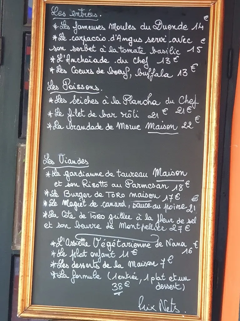 Menu_Restaurant Le Duende_Aigües_immagine_4