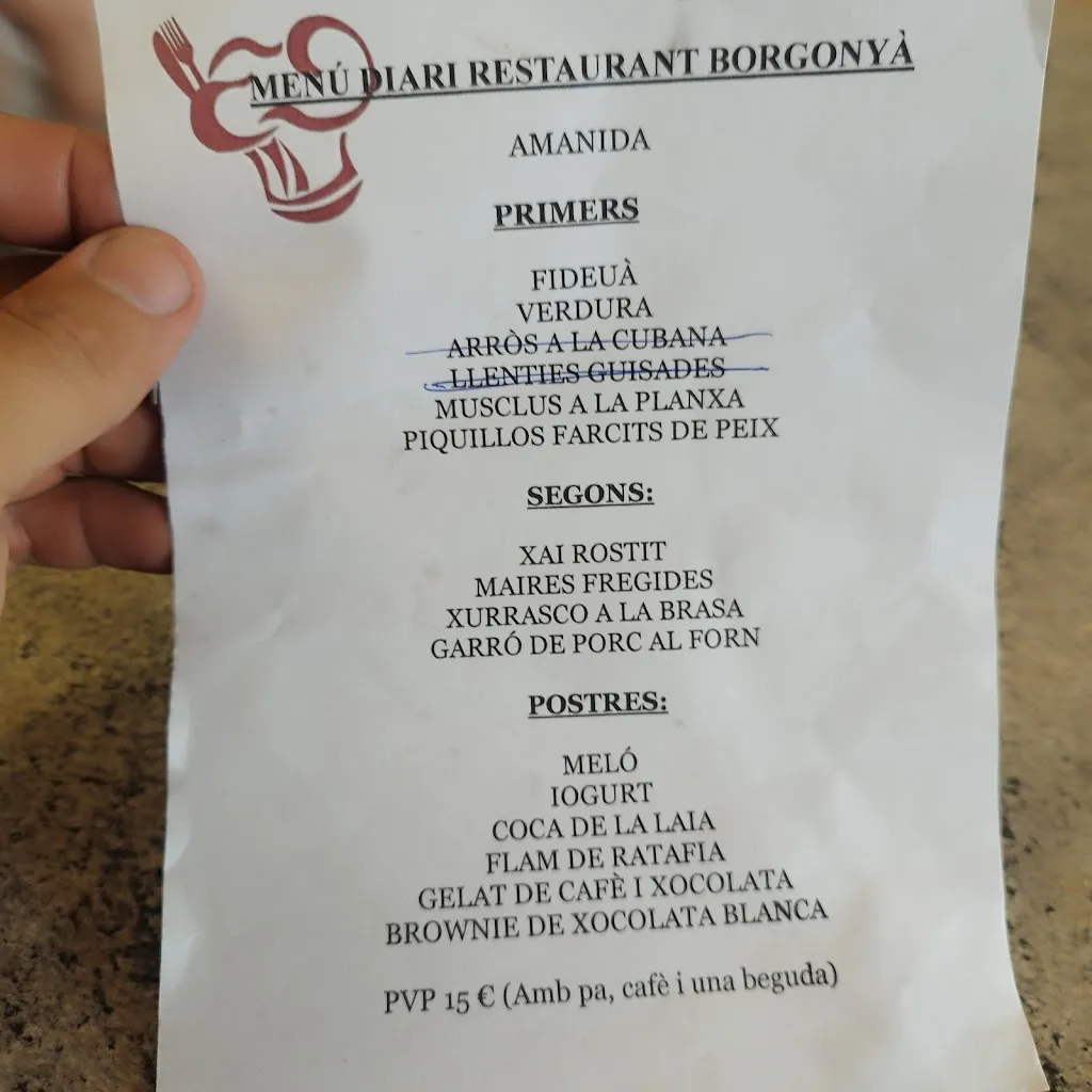 Menu_Restaurant Borgonyà_Banyoles_image_1